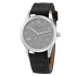 Nomos Club Campus 38 Absolute Grey Anthracite Leather 727