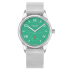 726 | Nomos Club Campus 38 Electric Green Bracelet watch. Buy Online