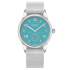 724.GB | Nomos Club Campus 38 Endless Blue Steel Bracelet watch. Buy Onlline