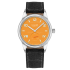 729 | NOMOS Club Campus 38 Future Orange Anthracite Leather watch. Buy Onlline