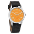 Nomos Club Campus 38 Future Orange Anthracite Leather 729