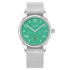 715.GB | Nomos Club Campus Electric Green Bracelet 36 mm watch. Buy Online