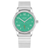 715.GB | Nomos Club Campus Electric Green Sport Bracelet 36 mm watch. Buy Online