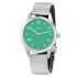 Nomos Club Campus Electric Green Sport Bracelet 36 mm 715.GB