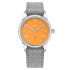 710 | NOMOS Club Campus Future Orange Grey Leather 36 mm watch. Buy Online