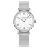 242 | Nomos Ludwig 33 Duo Enamel White Manual Bracelet watch. Buy Online