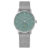 1124.SB | Nomos Metro Sage Manual Grey Vegan Velour 33 mm watch. Buy Online