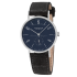 Nomos Tangente 38 Midnight Blue Anthracite Leather 167