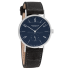 Nomos Tangente 38 Midnight Blue Anthracite Leather 167