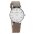 Nomos Tangente Duo Manual Beige Leather 33 mm 120