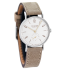 Nomos Tangente Duo Manual Beige Leather 33 mm 127