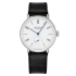 164 | Nomos Tangente manual Black Leather 38 mm watch. Buy Online