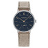 132 | NOMOS Tangente Midnight Blue Beige Leather 35 mm watch | Buy Online