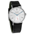 Nomos Tangente Neomatik Silvercut Automatic Black Leather 39 mm 141