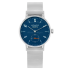 177 | Nomos Tangente Neomatik Midnight Blue Steel Bracelet 35 mm watch. Buy Online