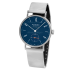 Nomos Tangente Neomatik Midnight Blue Steel Bracelet 35 mm 177