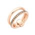 PAC0100_O7BKR_DBR00 | Pomellato Iconica Rose Gold Brown Diamond Ring | Buy Now