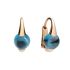 POB0040_O7000_000OY | Buy Pomellato M'ama Non M'ama Rose Gold Topaz Earrings