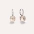 POB4010_O6WHR_DB0TB|Pomellato Nudo Classic Gold Topaz Diamond Earrings