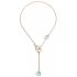 PCB9051_O6000_DB0OY | Pomellato Nudo Rose and White Gold Diamond Necklace