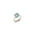 A.A110/O6/OY | Pomellato Nudo Rose and White Gold Topaz Ring | Buy Now
