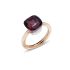 PAA1100_O6000_000OG | Buy Pomellato Nudo White and Rose Gold Garnet Ring