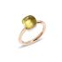 PAB4030_O6000_000QL | Pomellato Nudo White and Rose Gold Quartz Petit Ring