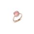 PAA1100_O6000_000QR | Pomellato Nudo White and Rose Gold Quartz Ring | Buy 