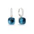 POB4010_O6000_DB0TL | Pomellato Nudo White and Rose Gold Topaz Diamond Earrings