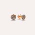 POB2042_O7000_DBR00 | Pomellato Sabbia Rose Gold Brown Diamond Earrings