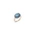  A.A908/A/O7OY | Pomellato Tabou Rose Gold Burnished Silver Topaz Ring