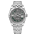 126334 | Rolex Datejust 41 Oyster Perpetual Wimbledon Oystersteel Case White Gold Bezel Jubilee Bracelet watch. Buy Online