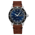 104.013 X156 | Sinn 104 St Sa I B Instrument Classic Pilot Dark Blue Dial Brown Leather 41 mm watch. Buy Online