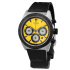 Tudor Fastrider Black Shield Chronograph Automatic Yellow Dial Rubber M42010N-0007