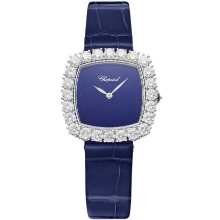 13A386-1112 | Chopard L'Heure Du Diamant Cushion Small 30.5 x 30.5 mm watch. Buy Online