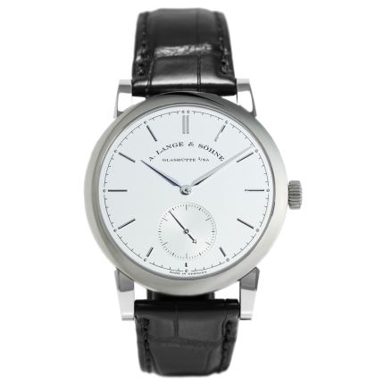 216.026 | A. Lange & Sohne Saxonia white gold watch. Buy Online