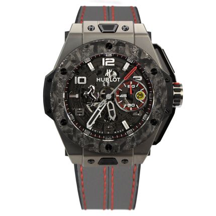 401.NJ.0123.VR | Hublot Big Bang Ferrari Titanium Carbon 45 mm watch. Buy Online