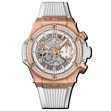 441.OE.2010.RW.1104 | Big Bang Unico King Gold White Diamonds 42 mm watch. Buy Online