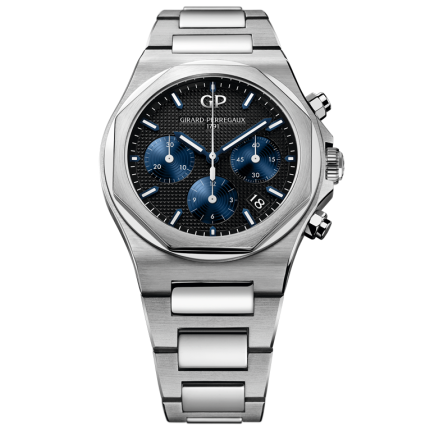 81040-11-631-11A | Girard-Perregaux Laureato Chronograph 38 mm watch. Buy Online