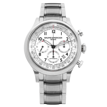 10064 | Baume & Mercier Capeland Stainless Steel 44mm watch. Buy Online