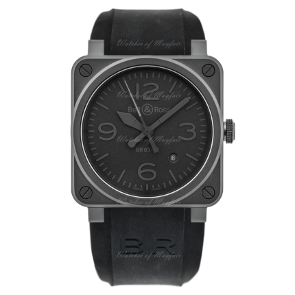 BR0392-PHANTOM-CE | Bell & Ross BR 03-92 Phantom Ceramic 42 mm watch | Buy Online