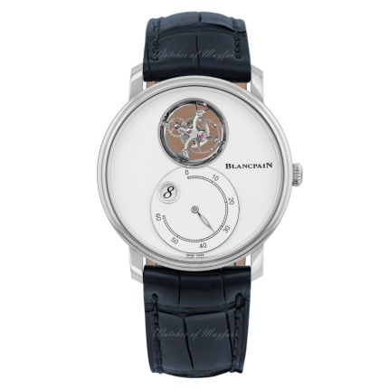 Blancpain Villeret Tourbillon Volant Heure Sautante Minute Retrograde 42 mm watch. Buy Online