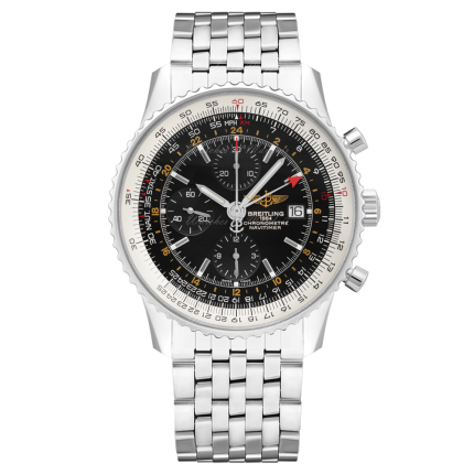 A24322121B1A | Breitling Navitimer Chronograph GMT 46 mm watch | Buy Now