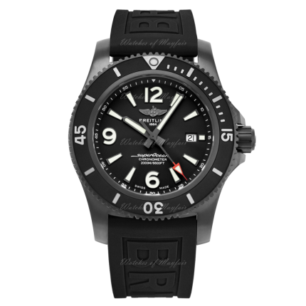 M17368B71B1S1 | Breitling Superocean II Automatic 46 Black Steel watch | Buy Now