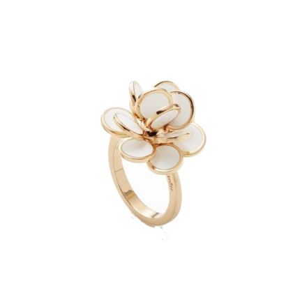 C.35256 | Chantecler Paillettes Pink Gold Ring Size 51 | Buy Now