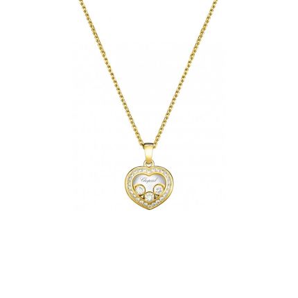 799203-0003 | Buy Chopard Happy Curves Yellow Gold Diamond Pendant