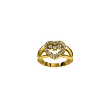 824502-0110 | Buy Chopard Happy Diamonds Yellow Gold Diamond Ring