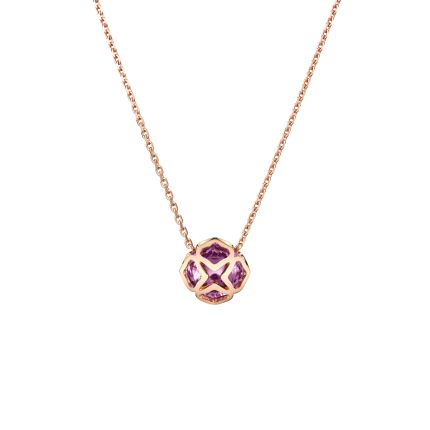 819225-5001 | Buy Online Chopard IMPERIALE Rose Gold Amethyst Pendant