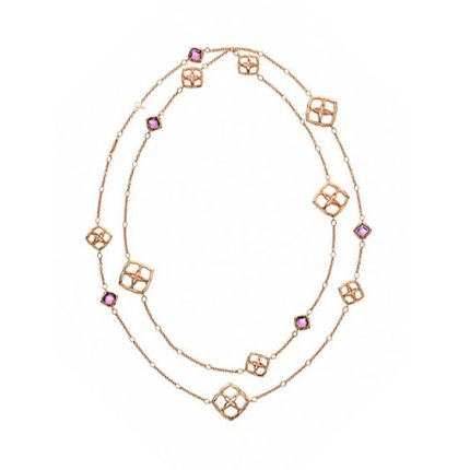 819564-5001 |Buy Online Chopard IMPERIALE Rose Gold Amethyst Necklace 