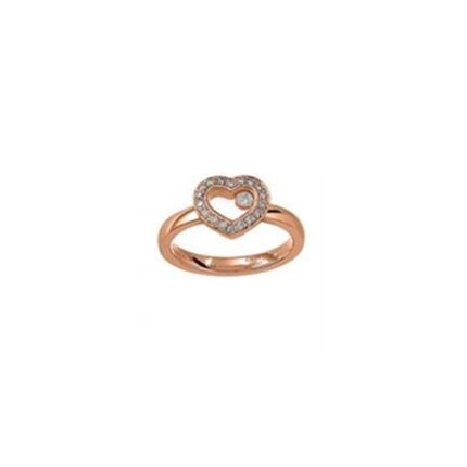 82A054-5210 | Buy Online Chopard Miss Happy Rose Gold Diamond Ring